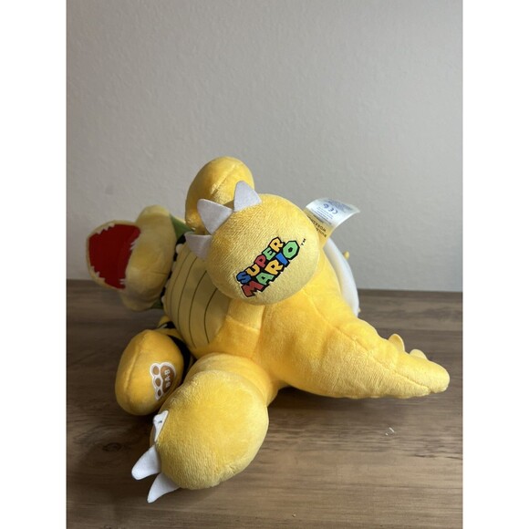 Build a Bear Super Mario Bowser Plush 15"‎ Tall CC 2021 Pre-Owned Excellent - Picture 11 of 12